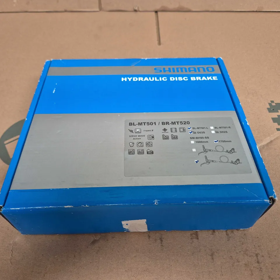 SHIMANO HYDRAULIC DISC BRAKE SET BL-MT501/BR-MT520 – BOXED