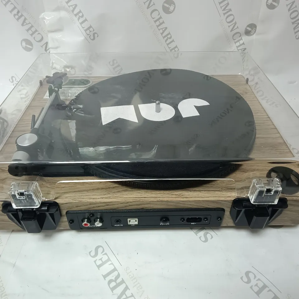 UNBOXED JAM TURNTABLE 