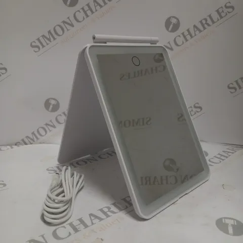 BOXED DESIGNER RECHARGEABLE LIGHTED MAKEUP MIRROR 