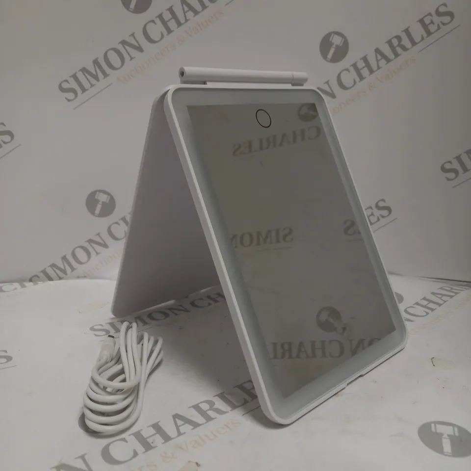 BOXED DESIGNER RECHARGEABLE LIGHTED MAKEUP MIRROR