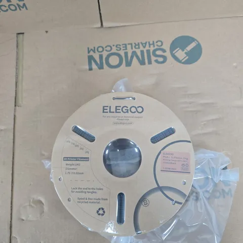 ELEGOO PLA+ 1.75MM 1KG BLACK FILAMENT FOR 3D PRINTING