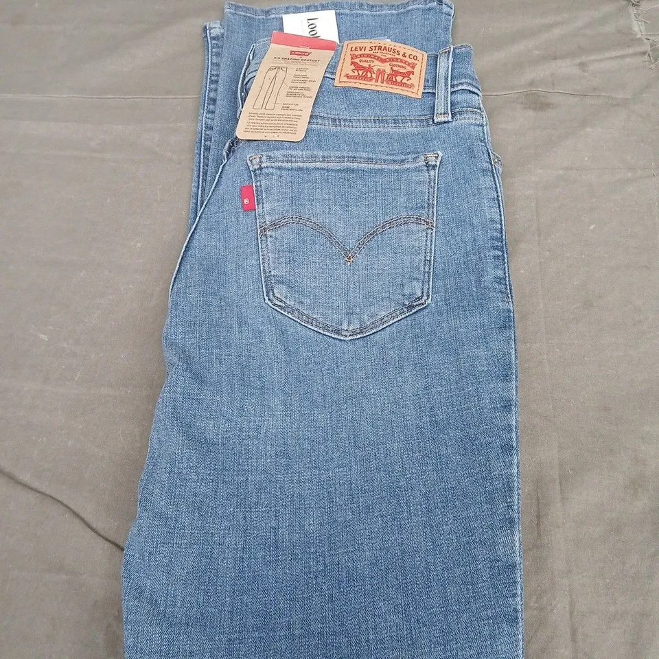 LEVIS STRAUSS 315 SHAPING BOOTCUT JEANS - SIZE W27