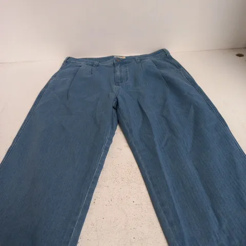 FERA UNIFORM TROUSER – DENIM HERRINGBONE, UK SIZE L