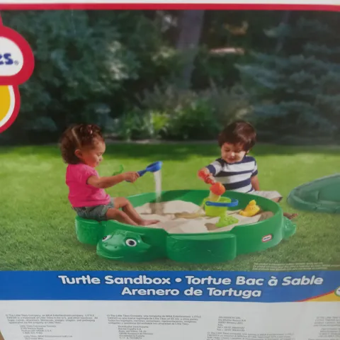 BOXED LITTLE TIKES TURTLE SANDBOX - COLLETION ONLY