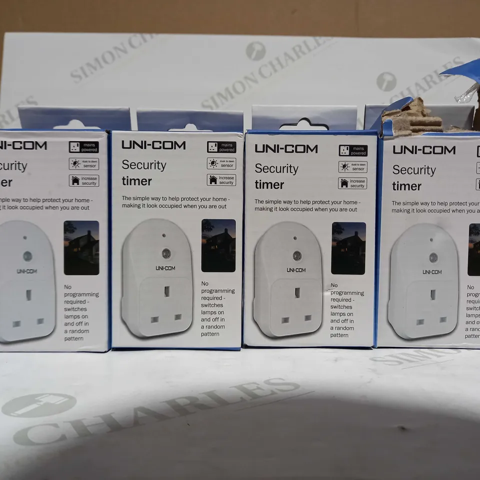 UNI-COM SET OF 4 SECURITY TIMERS