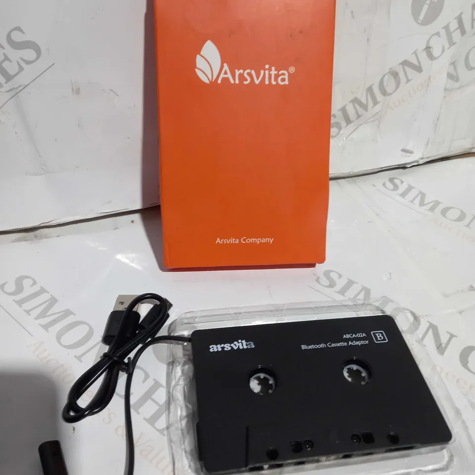 ARSVITA BLUETOOTH 5.0 CASSETTE TO AUX ADAPTER