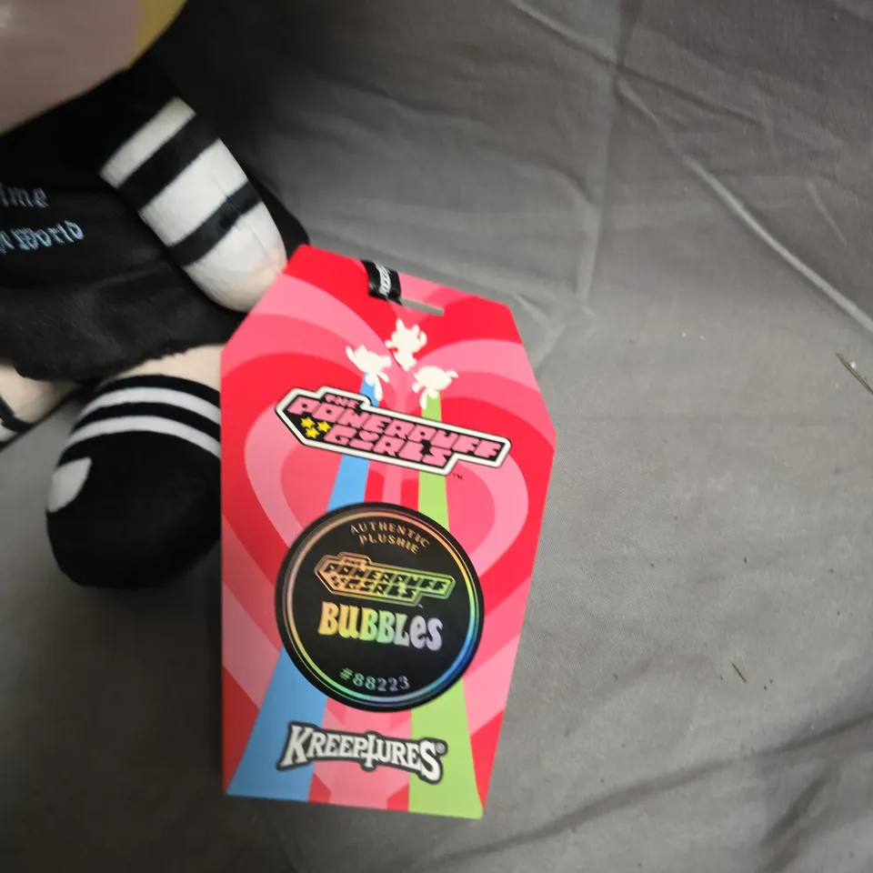 POWERPUFF GIRLS BUBBLES PLUSH TOY – MULTI (KREEPURES)