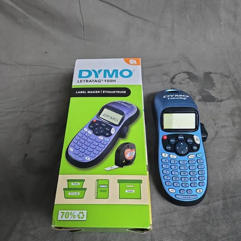 BOXED DYMO LETRATAG PORTABLE LABEL MAKER