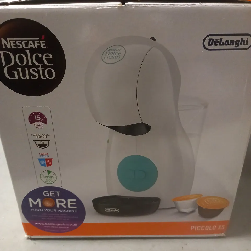 BOXED DELONGHI NESCAFE DOLCE GUSTO COFFEE MACHINE  