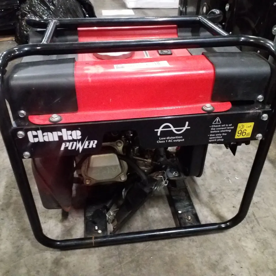 CLARKE IG3500AF 3.4KW PETROL INVERTER GENERATOR