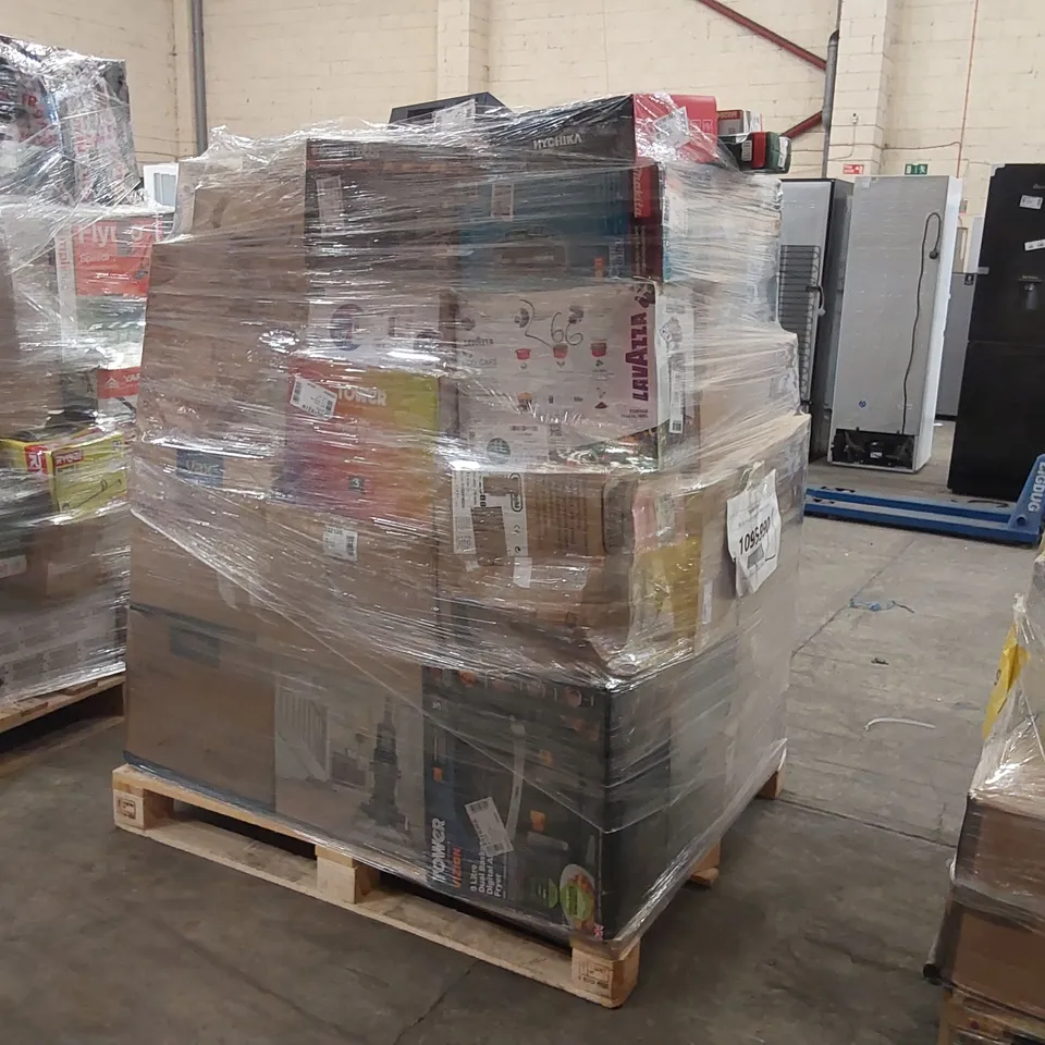 PALLET OF APPROXIMATELY 53 UNPROCESSED RAW RETURN HOUSEHOLD AND ELECTRICAL GOODS TO INCLUDE;