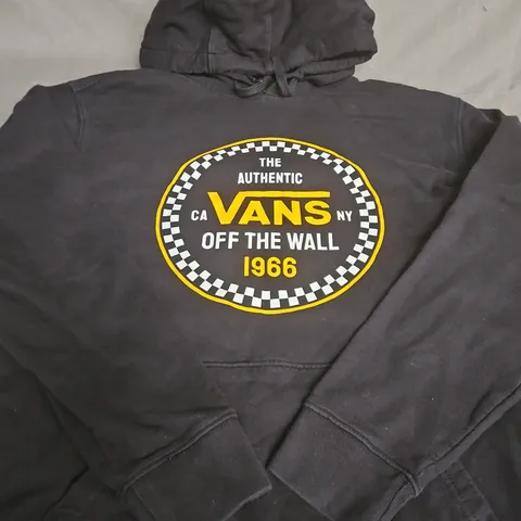 VANS HOODIE - BLACK - SIZE L