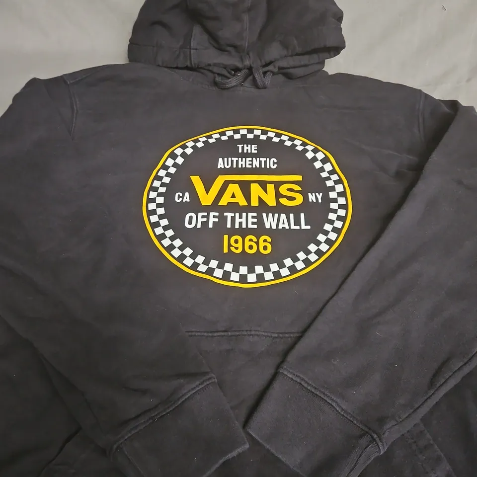 VANS HOODIE - BLACK - SIZE L