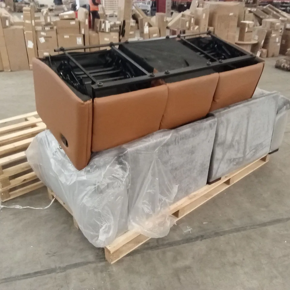 PALLET TO CONTAIN 2 x DAMAGED DESIGNER SOFAS