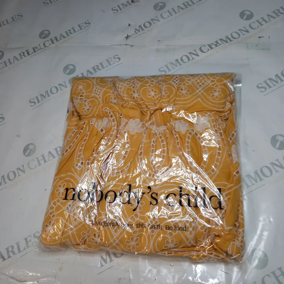 BAGGED NOBODYS CHILD PARIS MINI DRESS SIZE 14