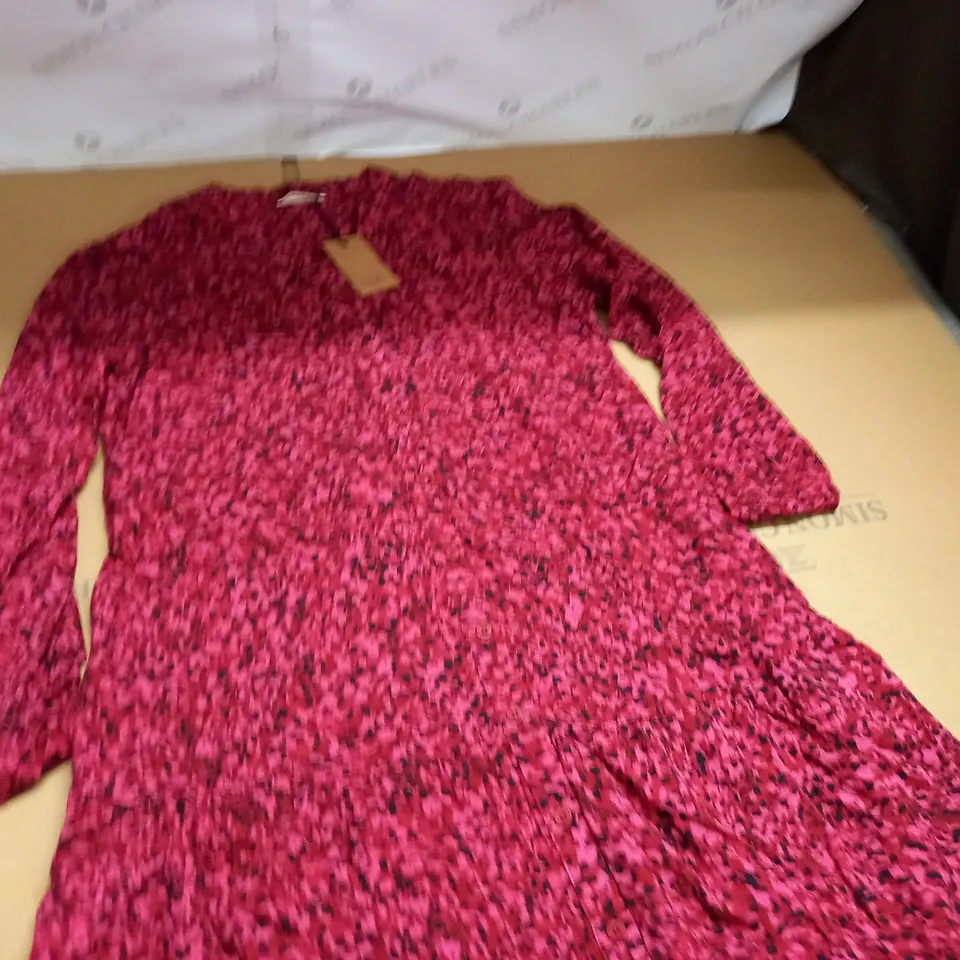 HUSH MALIA DRESS IN RED - 10