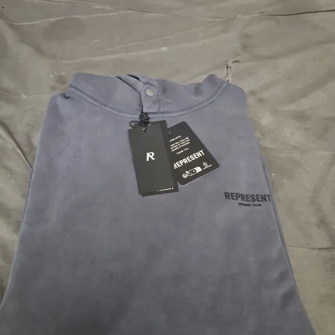 REPRESENT HOODIE – STORM SIZE L