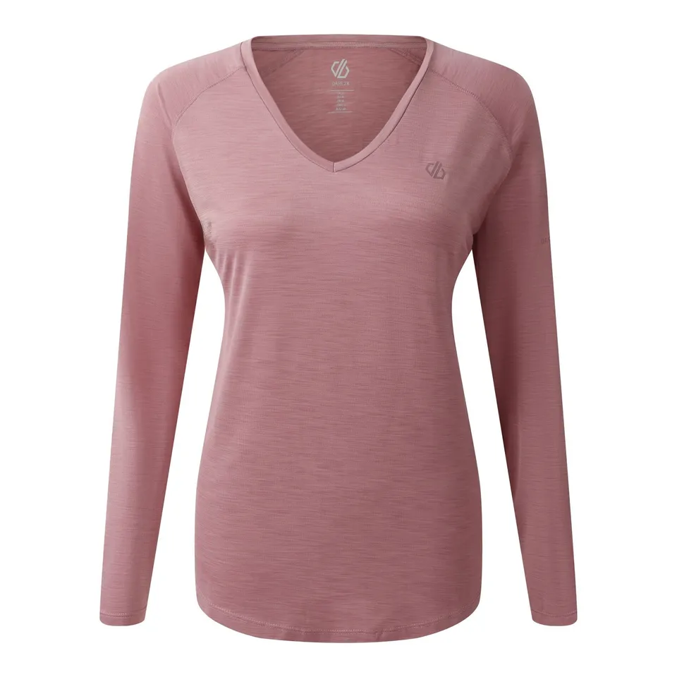 BRAND NEW DARE 2B WOMEN'S DISCERN LIGHTWEIGHT T-SHIRT IN LILAS SIZE UK 16