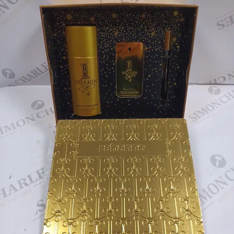 BOXED PACO RABANNE 1 MILLION FRAGRANCE GIFT SET 