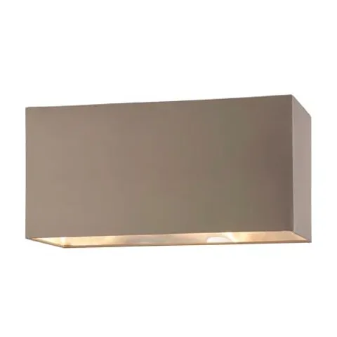 MIDVALE SILK SHANTUNG RECTANGULAR LAMP SHADE