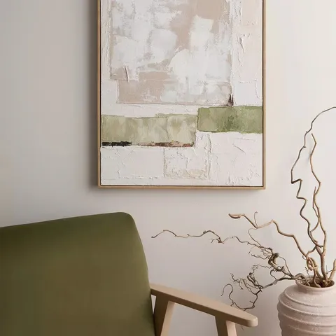 MK ABSTRACT HAND PAINT CAPPED CANVAS 60X80CM - FSC® CERTIFIED