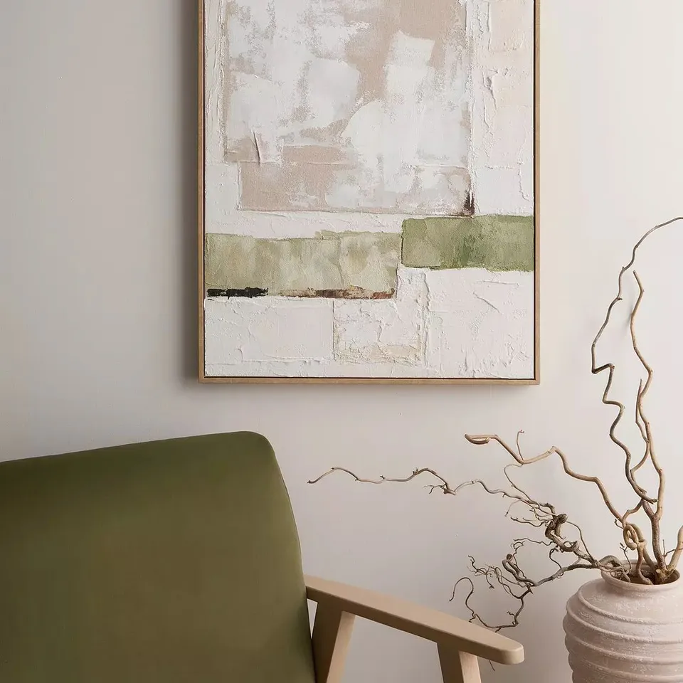 MK ABSTRACT HAND PAINT CAPPED CANVAS 60X80CM - FSC® CERTIFIED
