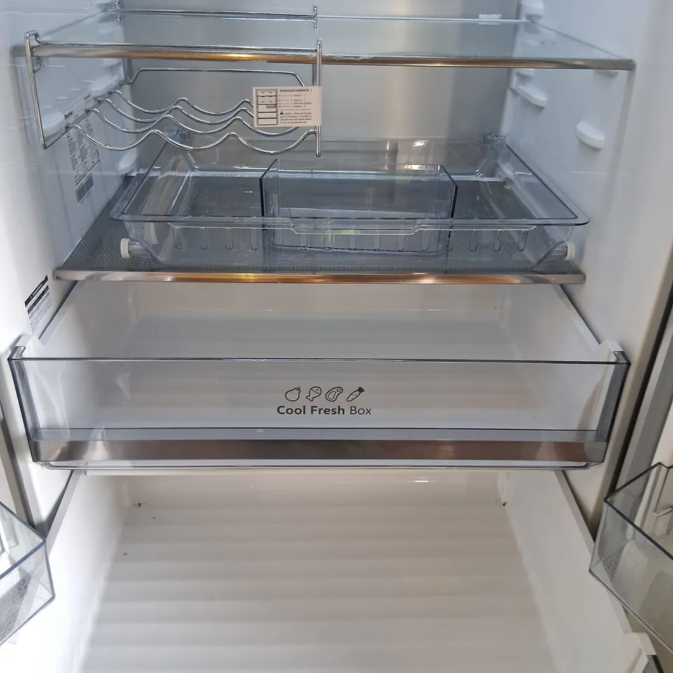 HISENSE RF632N4WIE AMERICAN FRIDGE FREEZER, STAINLESS STEEL, E RATED