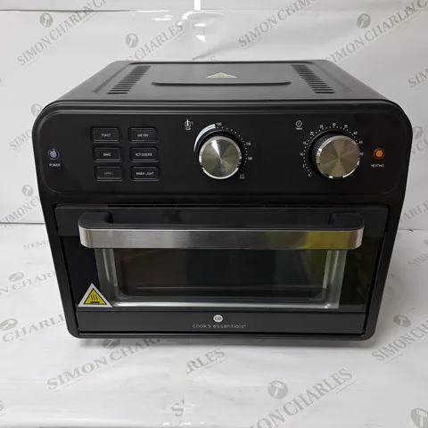 BOXED COOK'S ESSENTIAL 21-LITRE AIRFRYER OVEN IN BLACK