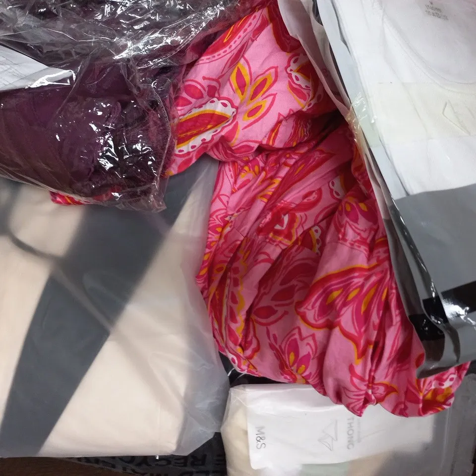 APPROXIMATELY 20 ASSORTED CLOTHING AND FASHION PRODUCTS IN VARIOUS STYLES AND SIZES - COLLECTION ONLY