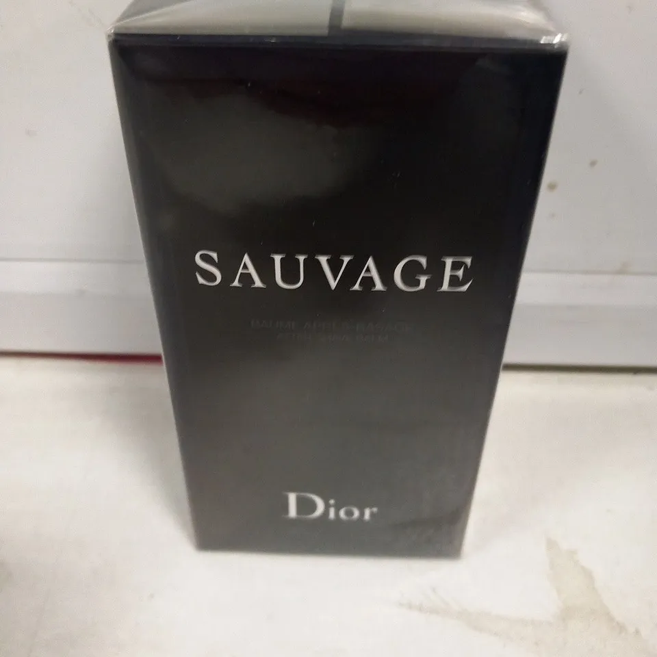 BOXED AND SEALED SAUVAGE DIOR AFTER SHAVE BALM 100ML