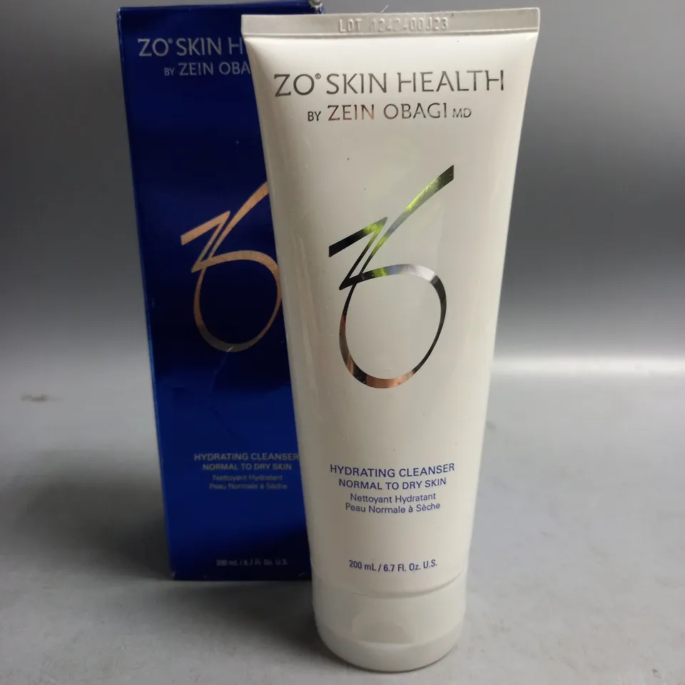 BOXED ZO SKIN HEALTH HYDRATING CLEANSER NORMAL TO DRY SKIN 200ML