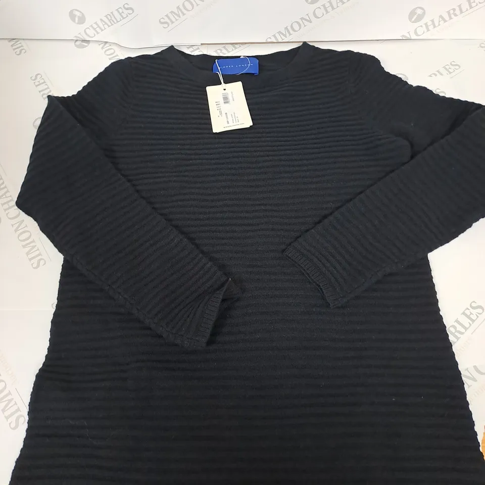 WINSER LONDON KNITTED RIB DRESS SIZE XS