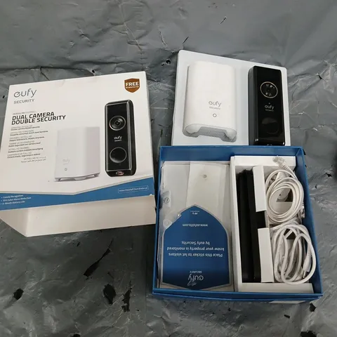 BOXED EUFY DUAL CAMERA DOUBLE SECURITY KIT 