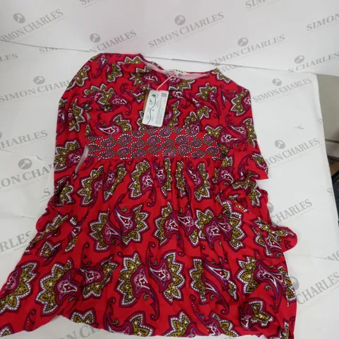 BODEN LONG RED DRESS SIZE 10R