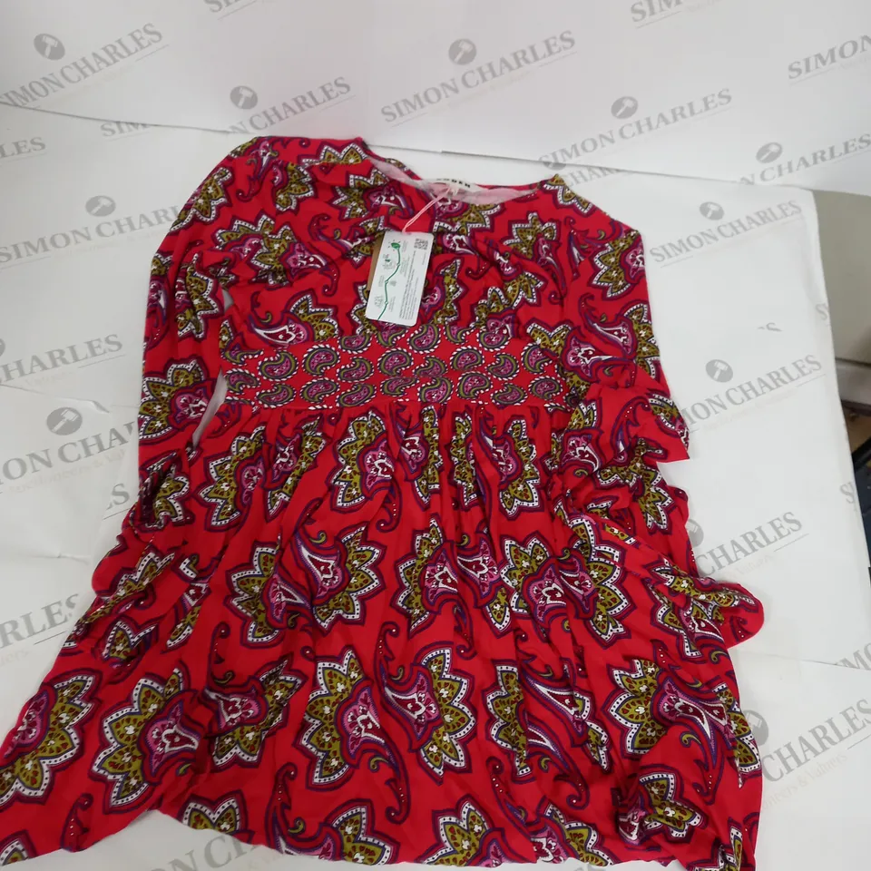 BODEN LONG RED DRESS SIZE 10R