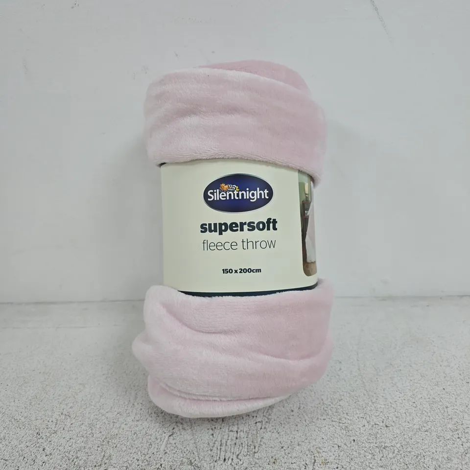 SILENTNIGHT SUPERSOFT FLEECE THROW 150 X 200 CM