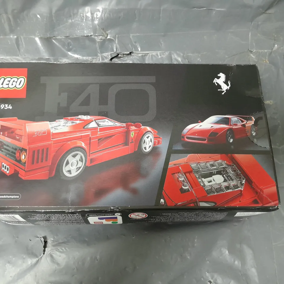 LEGO SPEED CHAMPIONS FERRARI F40 SUPERCAR TOY 76934