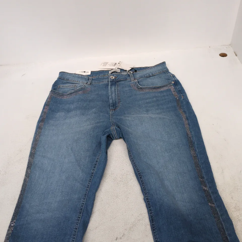 ONLY CARMAKOMA WILLY CAPRI JEANS – BLUE DENIM, WOMEN’S UK 20 (EU 48)
