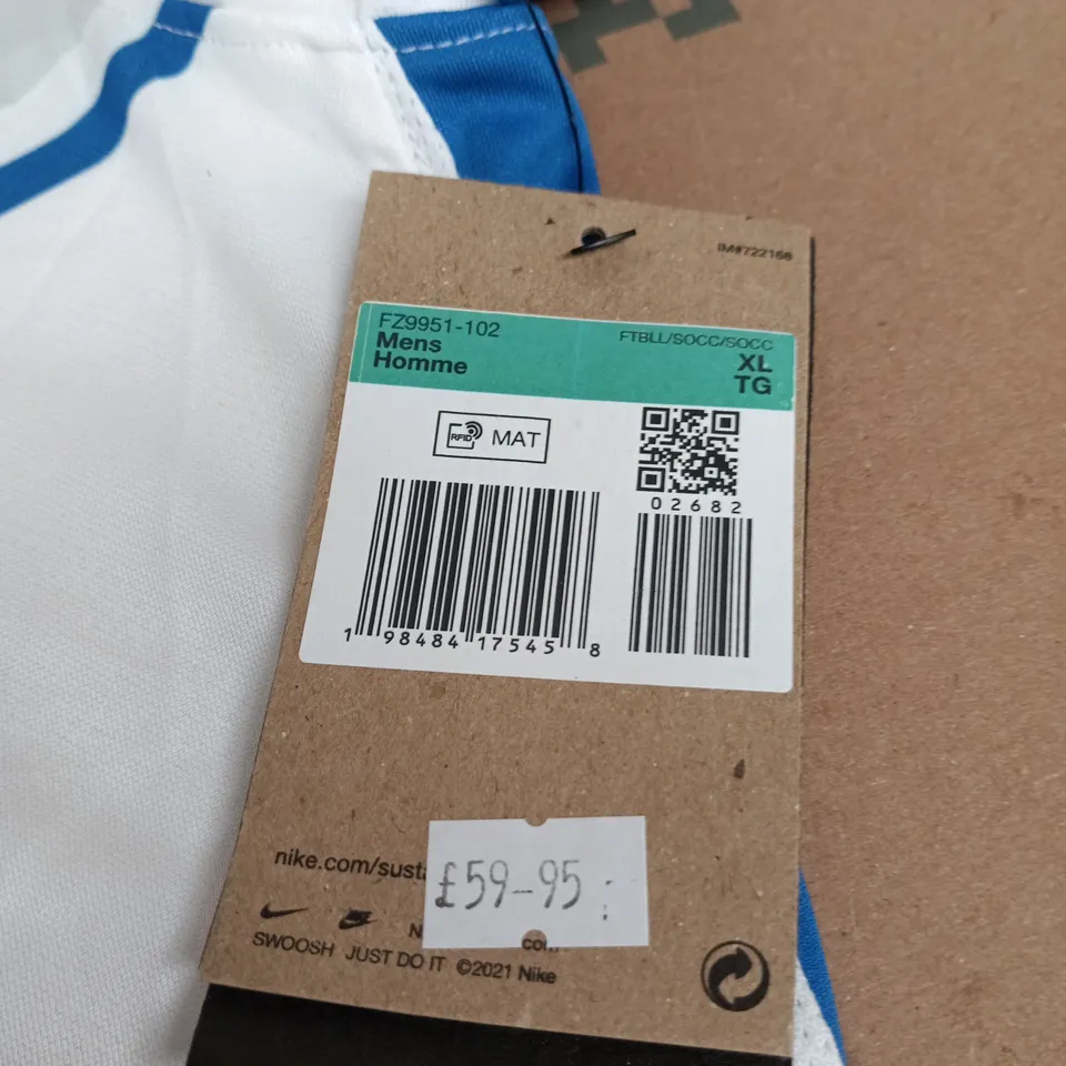 NIKE PORTSMOUTH FOOTBALL CLUB SHIRT XL TAGGED