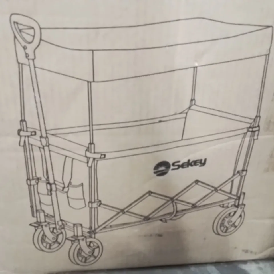 BOXED FOLDABLE WAGON/TROLLEY
