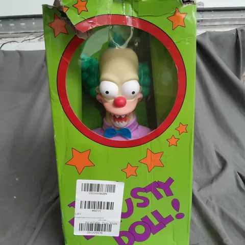 BOXED THE SIMPSONS TALKING KRUSTY