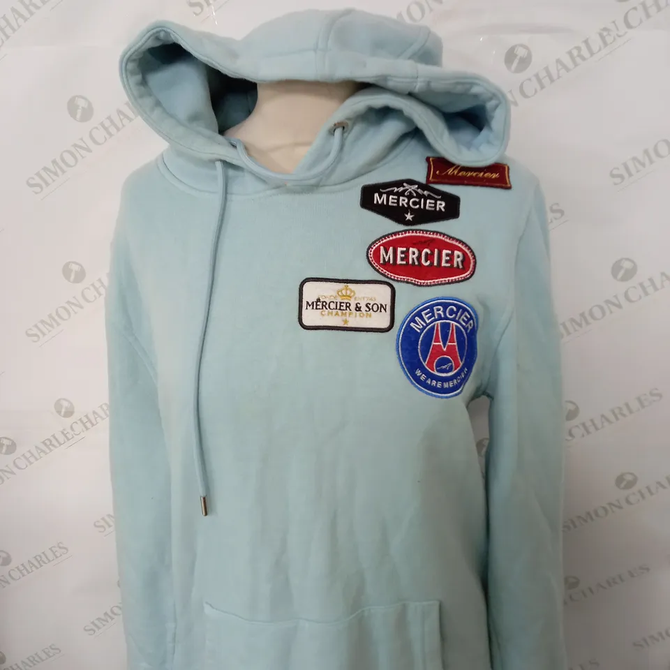 MERCIER BADGE HOODIE SIZE S
