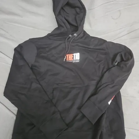 THE110 GRAPHIC HOODIE IN BLACK - LARGE