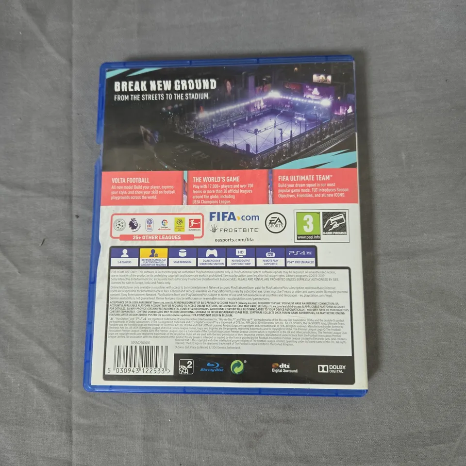 PS4 FIFA 20 – GAME CASE