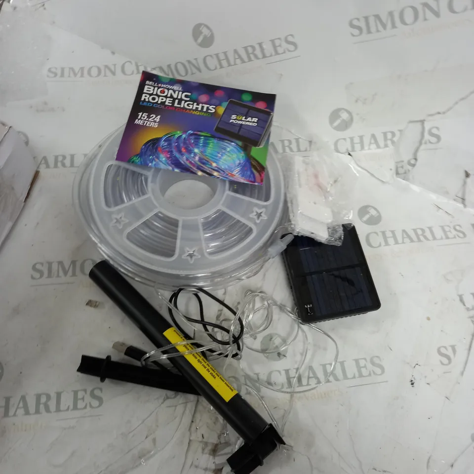 BOXED BELL & HOWELL DUAL POWER BIONIC ROPE LIGHTS - LED COLOUR CHANGING
