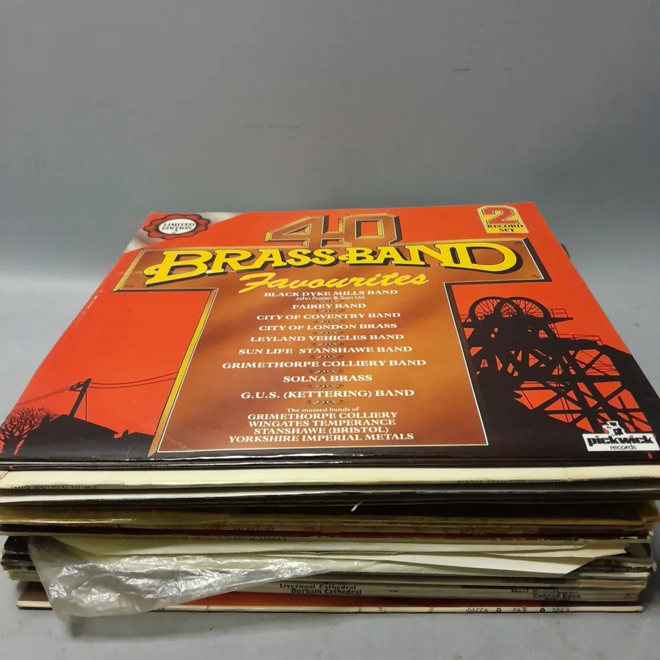 APPROXIMATELY 20 ASSORTED VINYLS TO INCLUDE SOUTH PACIFIC, ANDY WILLIAMS, SWAN LAKE ETC 