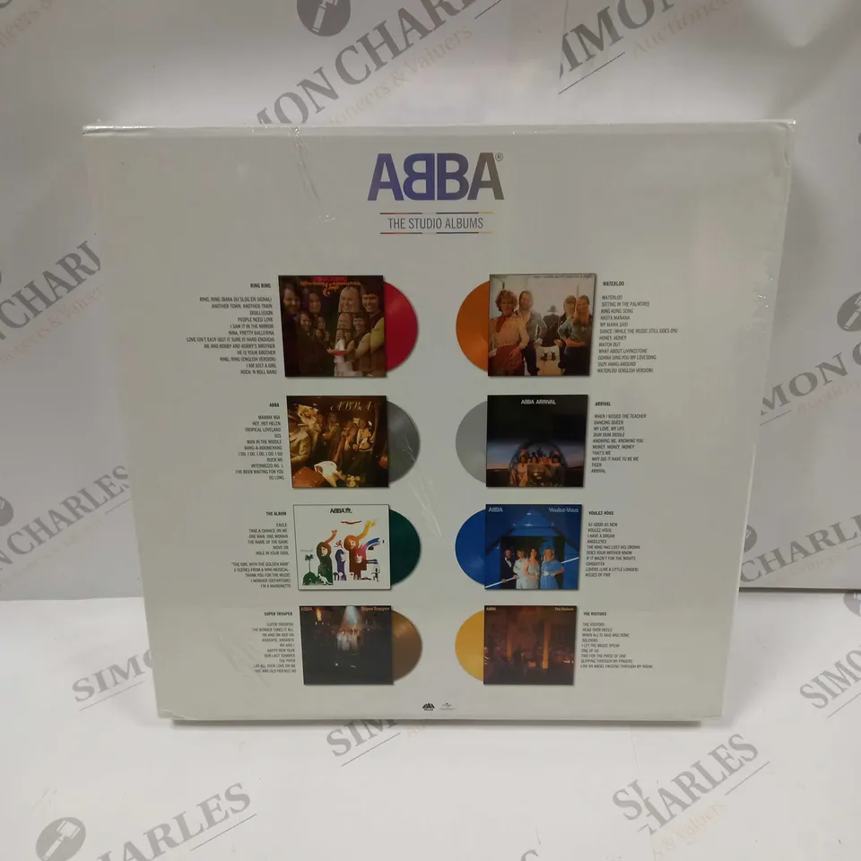 BOXED & SEALED ABBA THE STUDIO ALBUMS VIYNL'S (2020 BOX SET) 