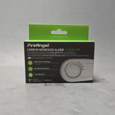 BOXED FIREANGEL CARBON MONOXIDE ALARM 