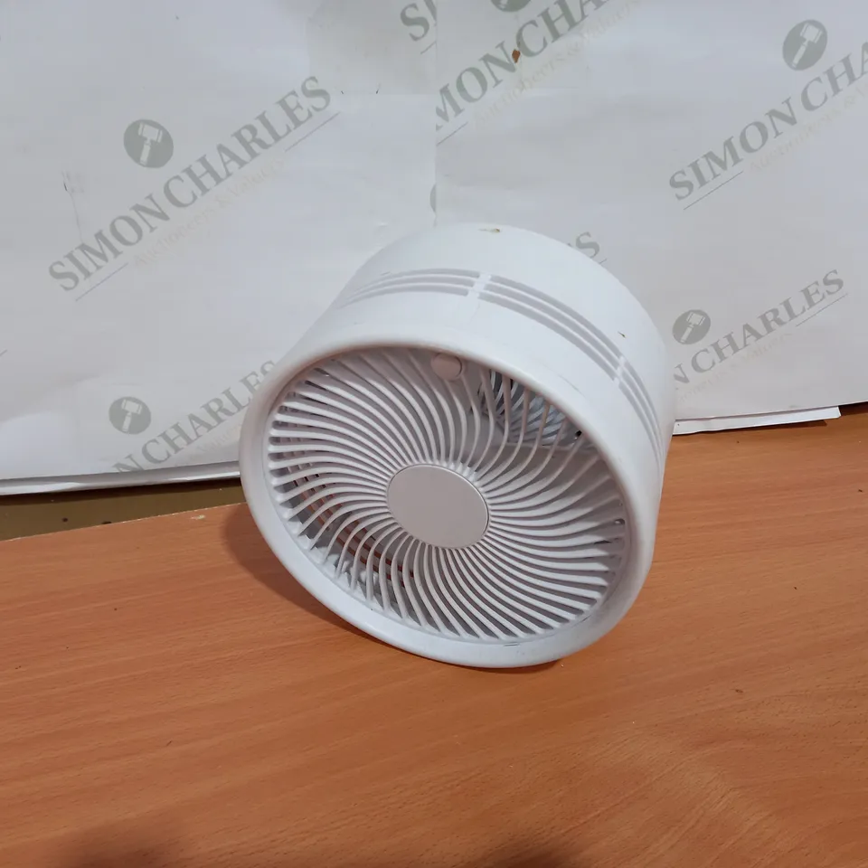 BELL & HOWELL OSCILLATING ADJUSTABLE FOLDING RECHARGEABLE STAND FAN