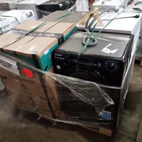 PALLET OF APPROXIMATELY 4 UNPROCESSED RAW RETURN WHITE GOODS TO INCLUDE